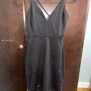 Sparkly body con dress